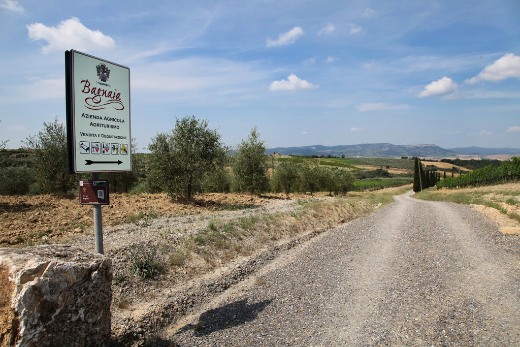 Agriturismo Bagnaia San Quirico dʼOrcia Екстериор снимка
